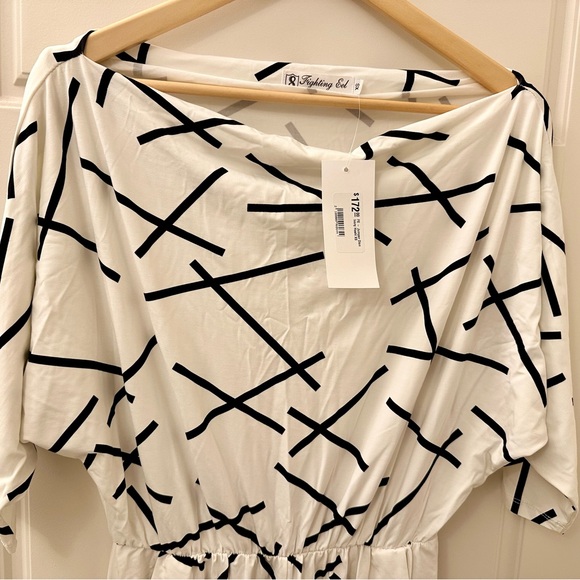 Fighting Eel Jumper Dion. Ivory Hashi print. Size XS - Picture 3 of 3